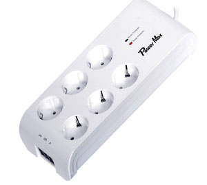 6 Way Surge Protector