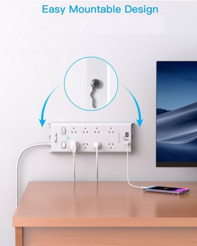 8 Way Power Board with Surge Protector Specs Image