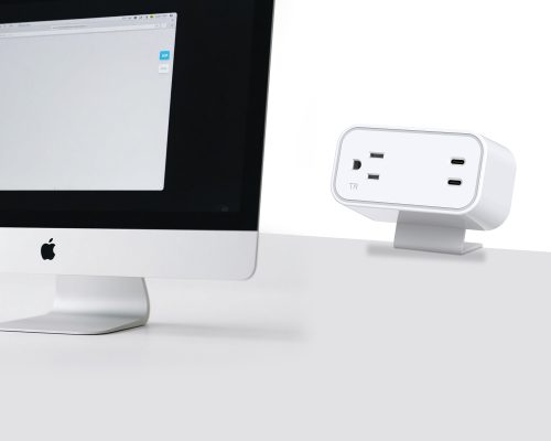 Desktop Clamp Mounted TR AC Power Strip Specs Image